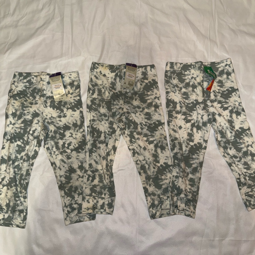 Garanimals Green and White Kids Leggings